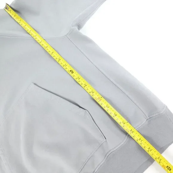 NWT Lady White Co Super Weighted Hoodie Foggy Gray Sweatshirt Minimal Athleisure